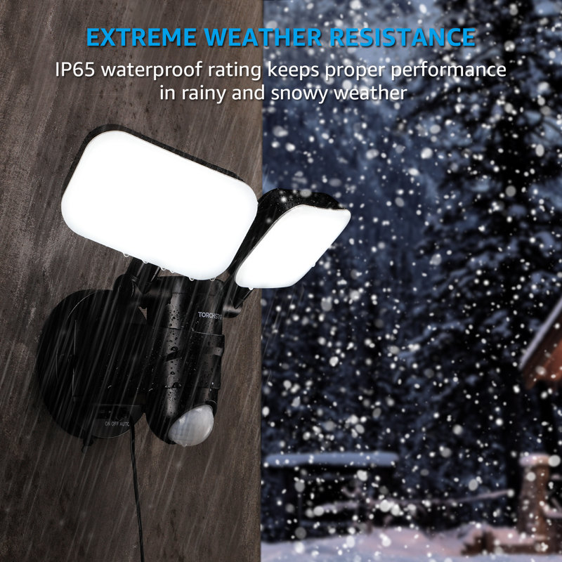 10W Adjustable Heads LED Solar Power Outdoor Security Flood Light with Motion Sensor