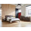 Zeva Queen Bed, Black Walnut-468100837