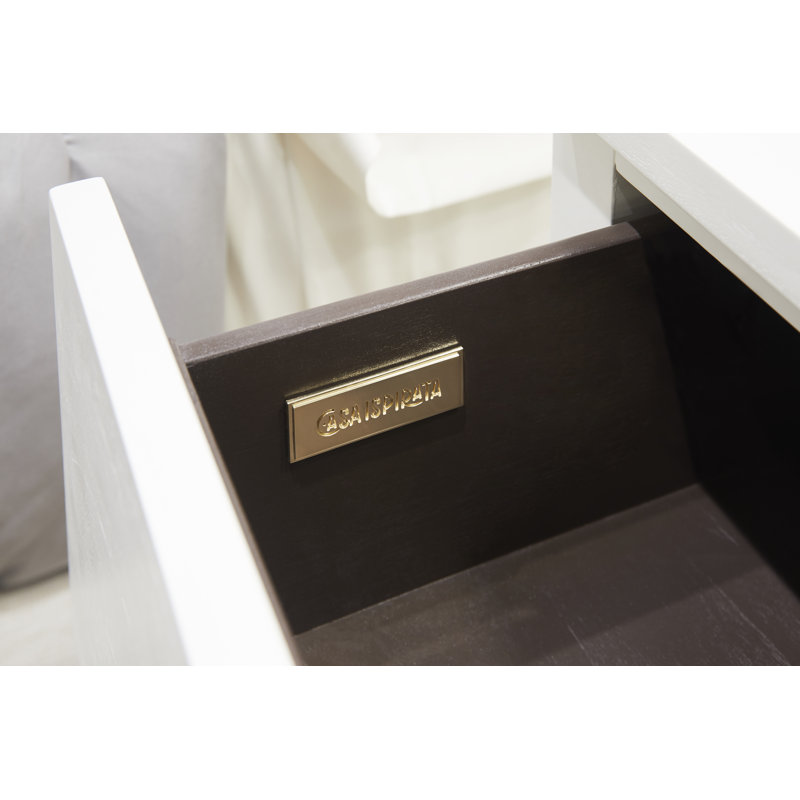 Commode 6 tiroirs Mattone, Lino Bianco
