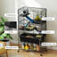 5 Levels Rolling Small Animal Cage with Non Slip Cloth Covered Ramps