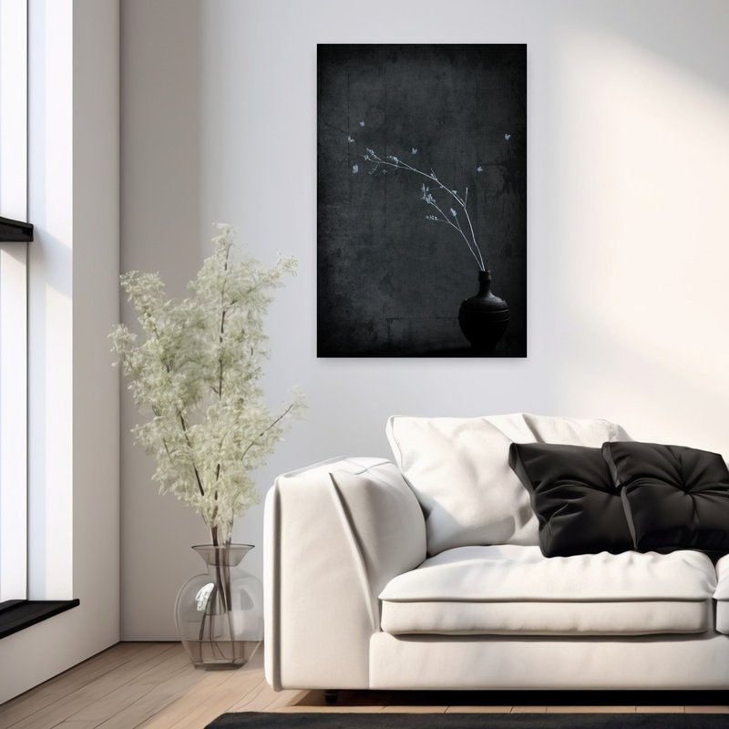 Art contemporain Art contemporain papillon, H 36 po x l 24 po