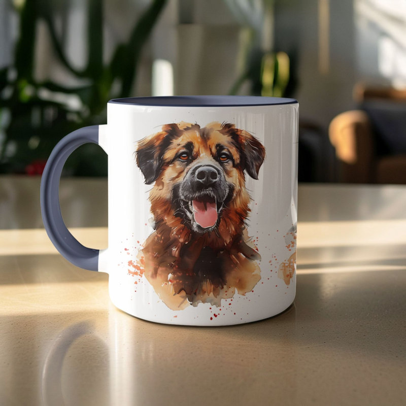 Mug, 4, Navy