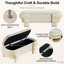 Banc de rangement en chenille avec compartiment caché-1897175426-1897175431