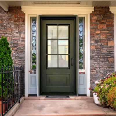 Tribeca Single Wrought Iron Door