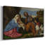 La Sainte Famille avec un berger-Titien-Toile tendue avec châssis-c. 1510-2014158728