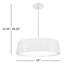 Luminaire suspendu 24 po Marietta-754122224