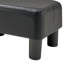 Petit repose-pieds en cuir avec repose-pieds-531713489