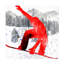 Lightboxournal «Extreme Snowboarder 04», art sur toile-189574759