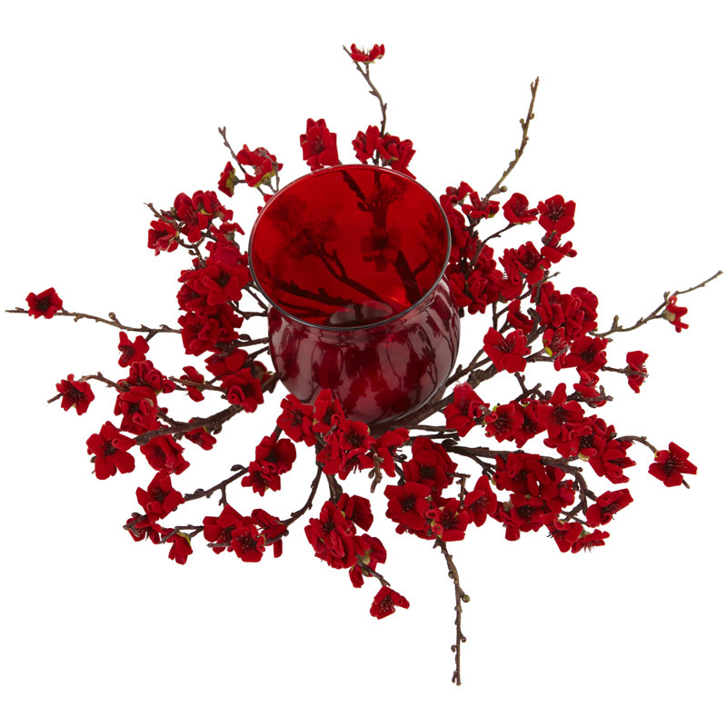 Plum Blossom Candelabrum Arrangement in Free-Standing