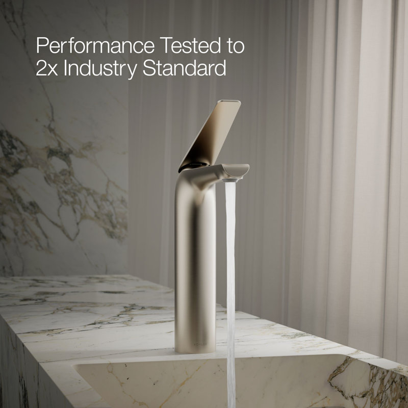 Avid Single-Handle Bathroom Sink Faucet, Vibrant Brushed Nickel