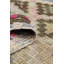 Tapis unique beige, rose, ivoire et bleu de 6 pi 1 po x 8 pi 6 po Jijim