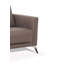 Chaise en cuir italien avec siège palmé-1612887100