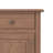 Connaught 40"W Solid Wood 2-Shelf Entryway Storage Cabinet with 2 Storage Drawers-1587083636