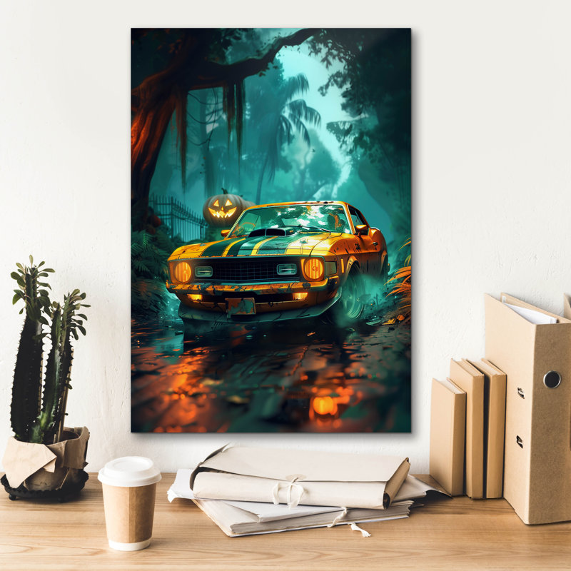 'Classic Scare Tactics' by r3darch0n Canvas Wall Art, 40" x 54", 26" H x 18" W x 0.75" D