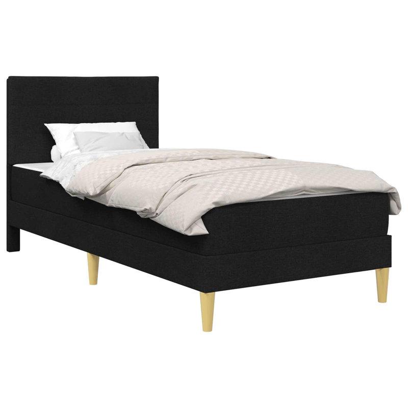 Bed, Single (3'), Black