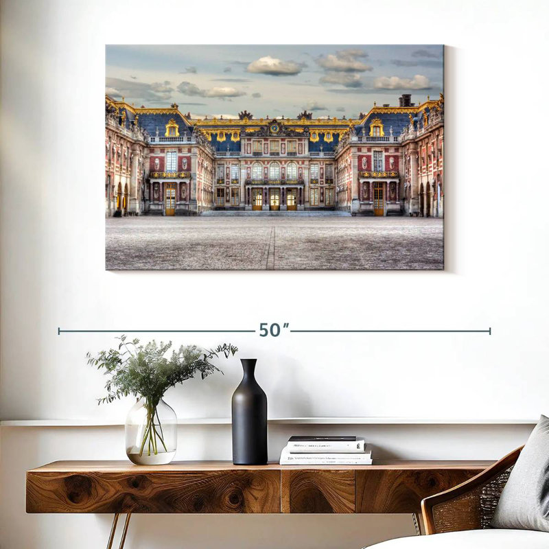 Lilie, château de Versailles, H 26 po x l 39 po