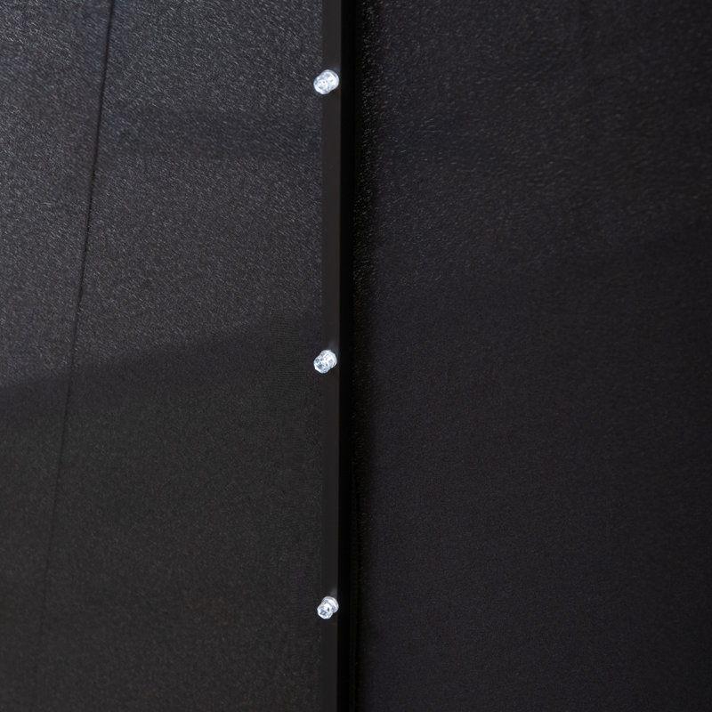 Samuel Alexander Cantilever Parasol, Black, 300cm W x 300cm D