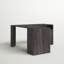 Travis L-Shaped Executive Desk with Power Outlet-20914309