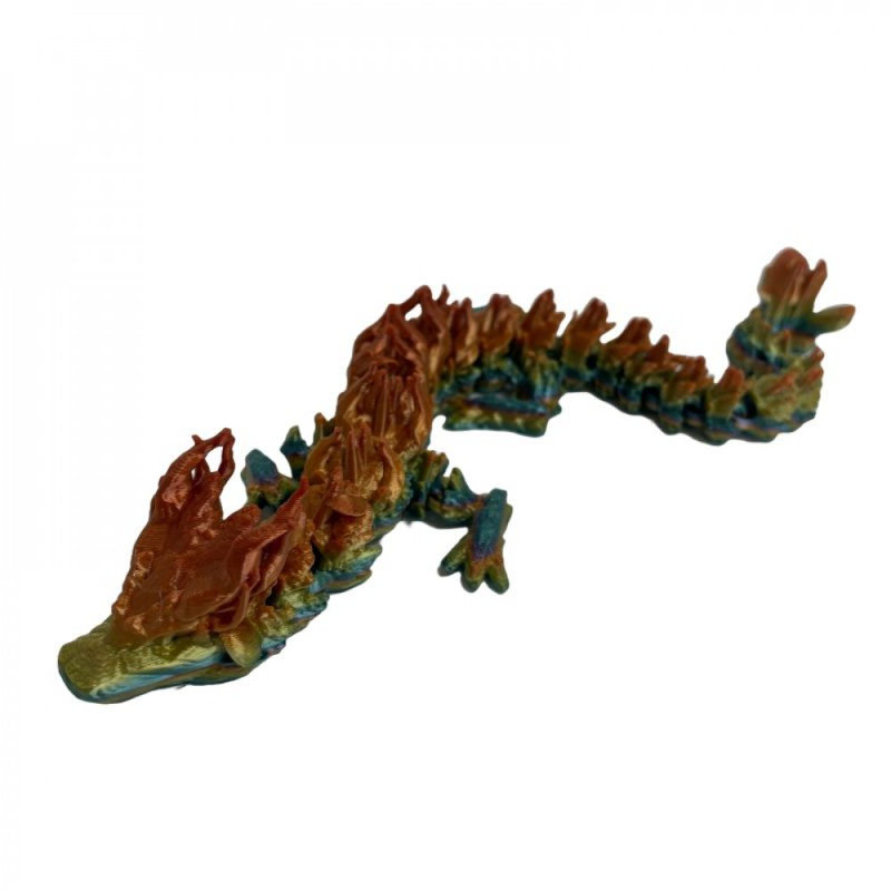 Woodland Dragon 3D Printed Figurine