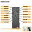 Low Profile Caged Ceiling Fan with Lights Remote Control, Embedded modern industrial ceiling fan-92951158