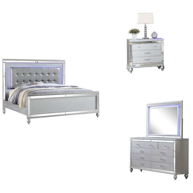 Ensemble de chambre à coucher Defaria