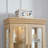 Lighted Glass Curio Display Cabinet-2098246356