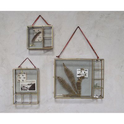Naeem Brown Metal Matte Floater Picture Frame