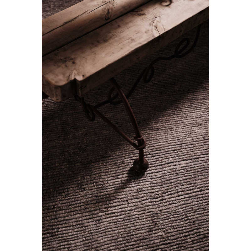 The Rug Company Ridge Area Rug, Stone, Rectangle 12' x 16'