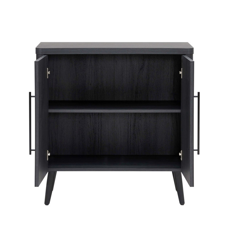 Buffet décoratif gris anthracite