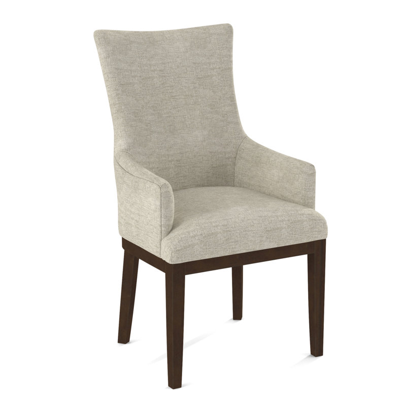19'' H Upholstered Armchair, Nutmeg, 61558-61