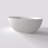 67 Inch Freestanding Solid Surface Soaking Bathtub