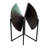 Grane Iron and Wood Round Folding Dining Table-438934566-466062514