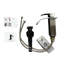 Robinet de salle de bain monocommande en acier inoxydable à un trou - TP-126707696