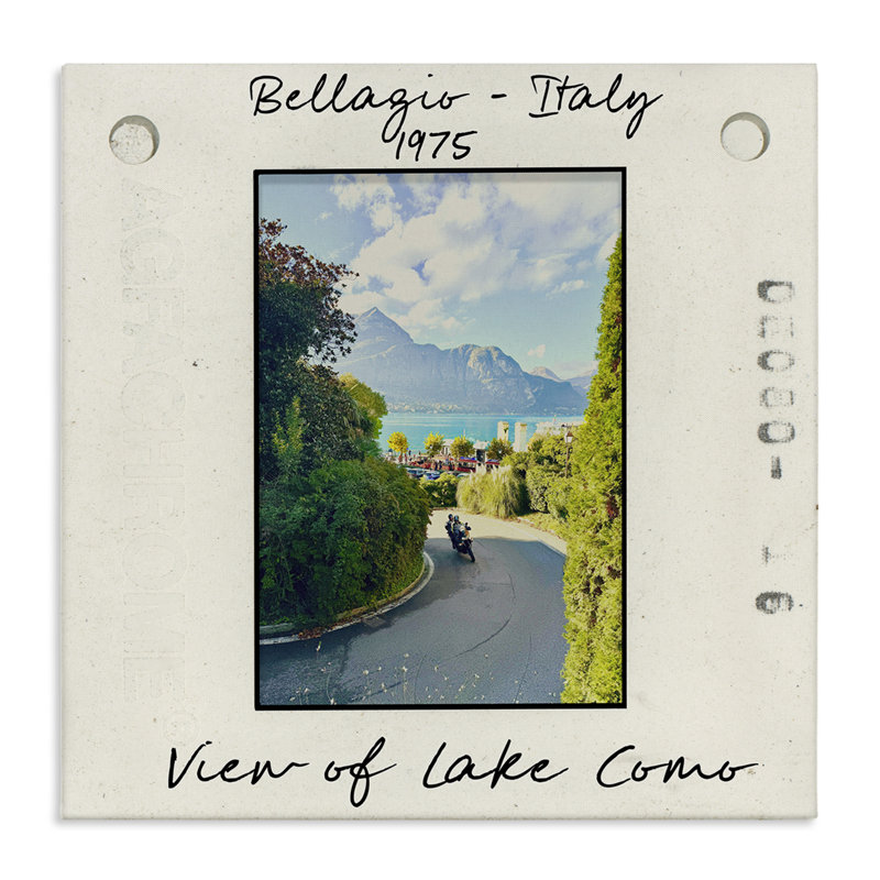 Italie, photo rétro sur toile, design par Val Rhodes, H 36 po x l 36 po