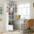 L-Shaped Computer Desk with Bookshelf , 76" Height Executive Desk with Hutch for Living Room and Office-1391573412
