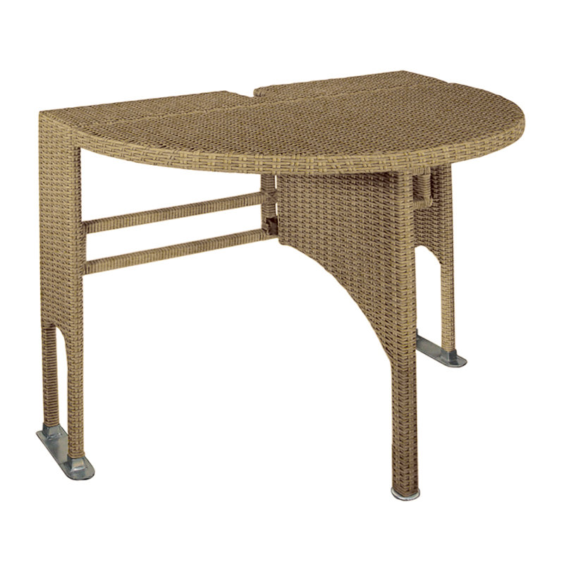 Costas 2 - Person Wicker Patio Dining Set, Light Brown
