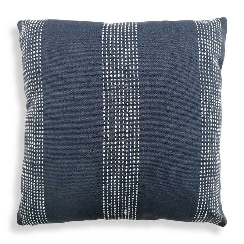 Coussin d'extérieur bleu ardoise Uttermost Caper
