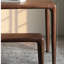 Walnut Solid Wood Dining Table-99326486