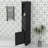Triangular Corner Cabinet With Triple Drawers And Customizable Shelves-565974136
