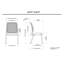 Chaise de travail multifonctionnelle en filet Adapt-939550109