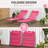 2 Piece Folding Chaise Lounge Chairs With 6-Position Reclining Back, Breathable Mesh Seat, And Headrest For Pool, Beach, And Patio-89416533