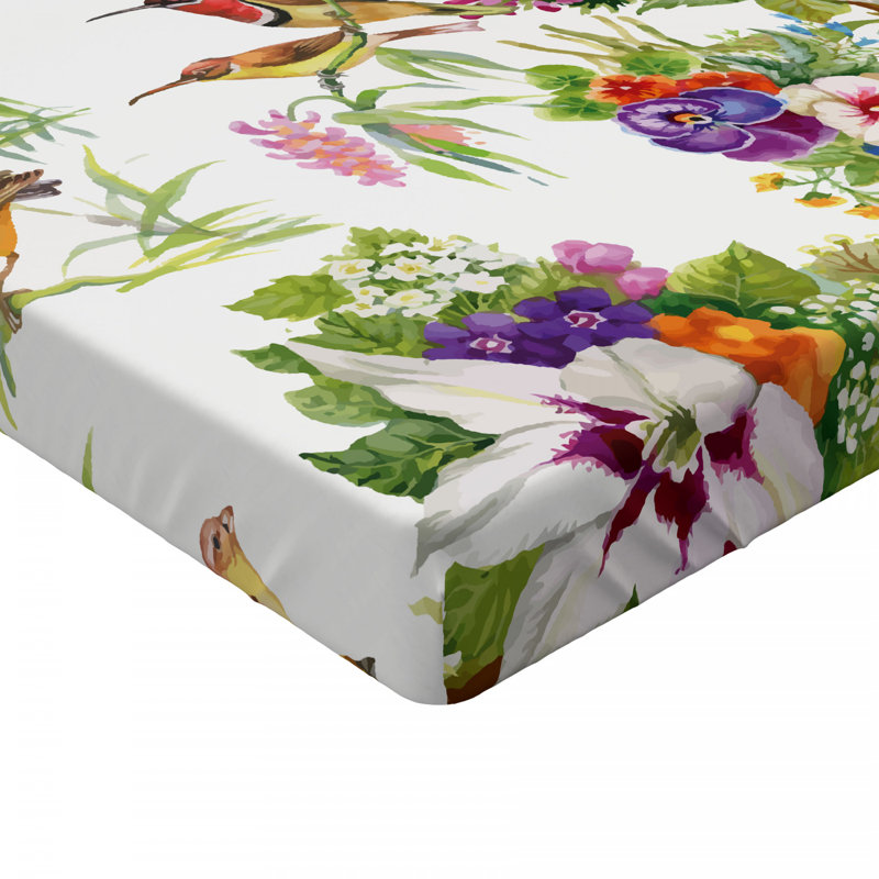 Drap-housse floral, Double