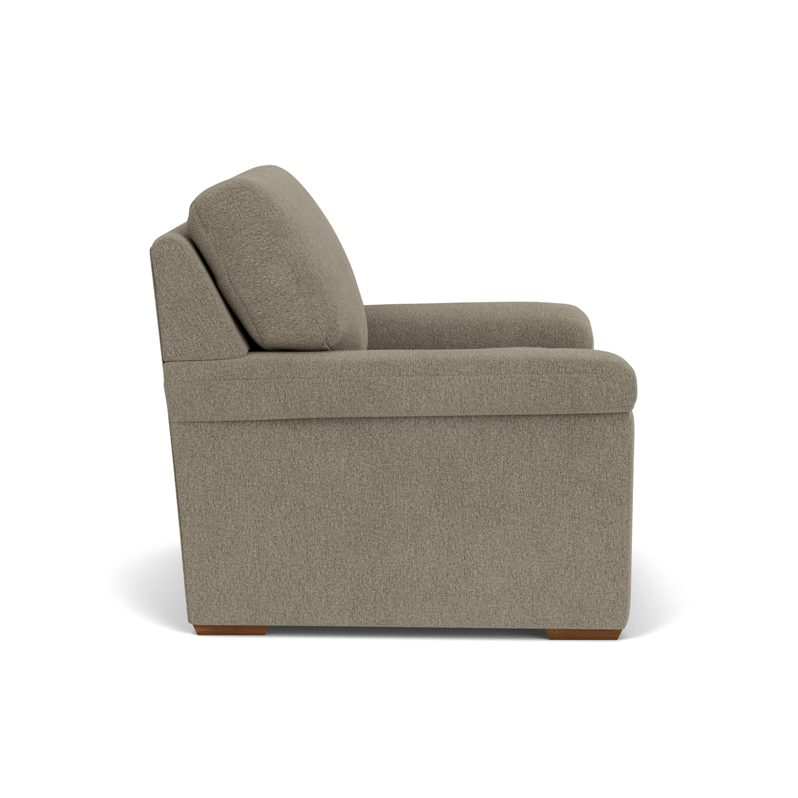 Chair and a Half, Dark Gray Polypropylene/Olefin