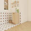 Armoire de rangement de salle de bain autoportante de 12 pouces avec porte simple, organisateur vertical compact pour les petites salles de bain et les coins serrés.