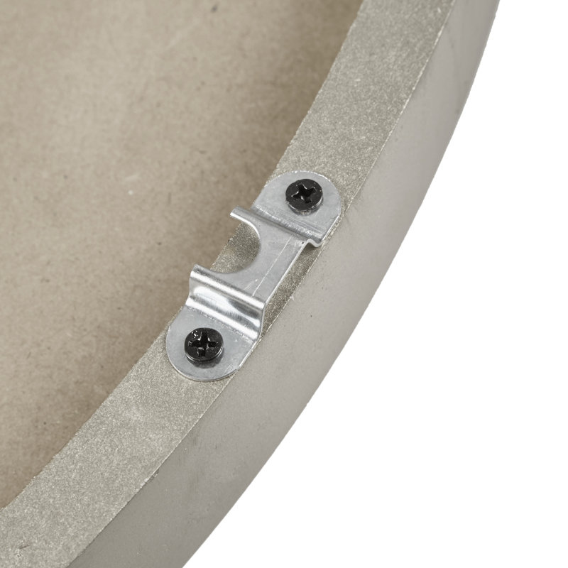 Très grande horloge murale 23,6 po Lothair, Naturel / gris