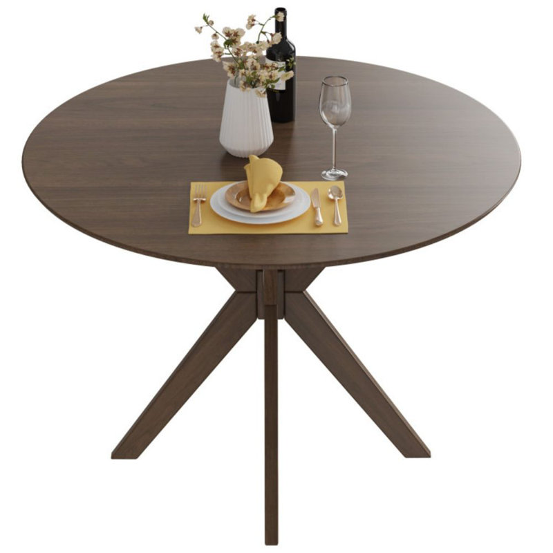 36 Inch Round Wood Dining Table Janeene