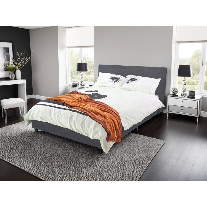 Aariyah Upholstered Bed, Single (3')