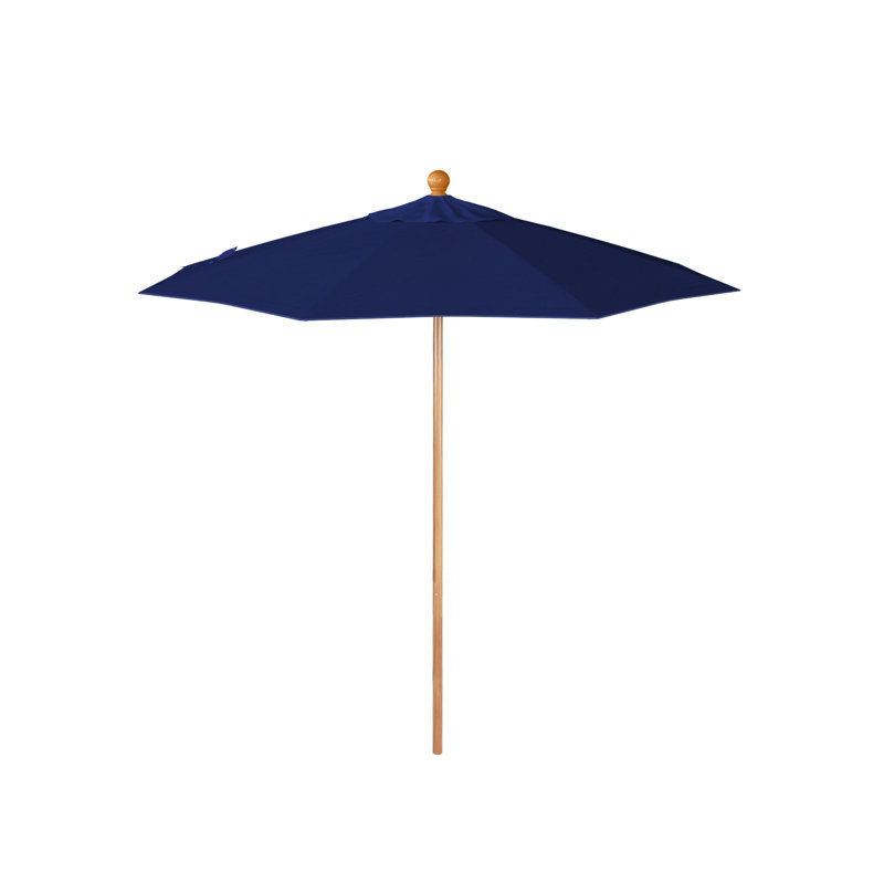 Parasol en bois de teck 7,5 pi, Marine