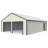 25 ft. W X 33 ft. D Metal Storage Shed Garage Shed-100704646