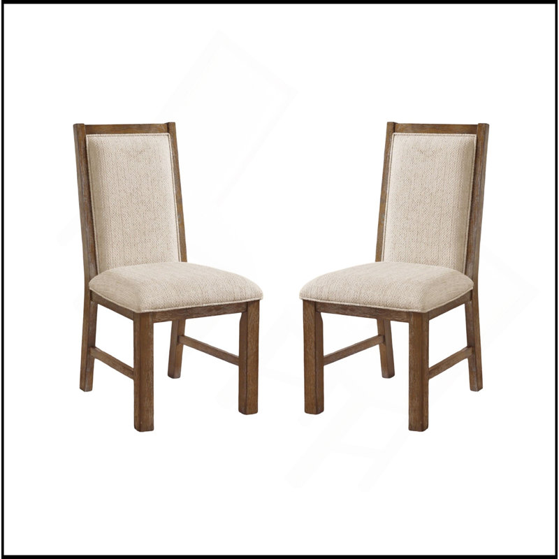 Chaises d'appoint de style transitionnel 2 pièces